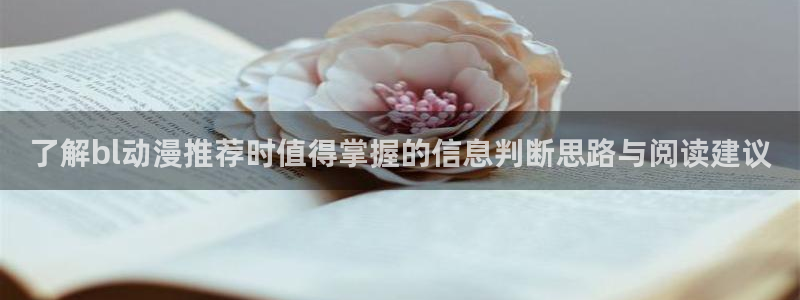 咸番里番动漫在线观看：了解bl动漫推荐时值得掌握的信息判断思路与阅读建议配图