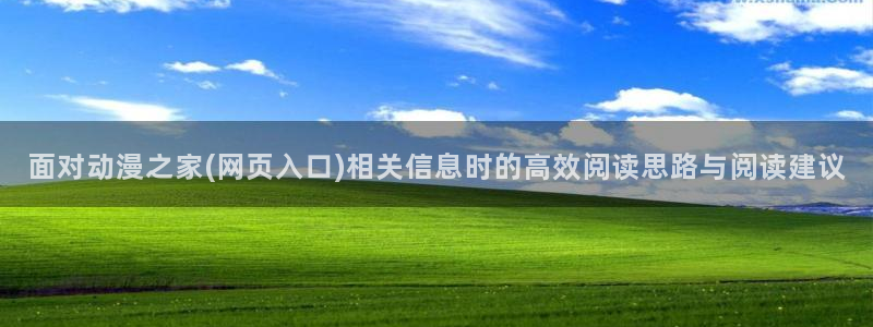 在线观看_里番动漫:面对动漫之家(网页入口)相关信息时的高效阅读思路与阅读建议配图
